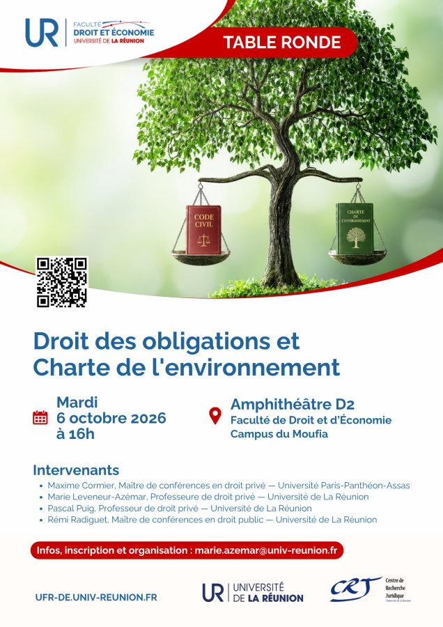 Droit des obligations et Charte de l'environnement