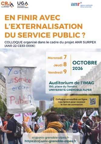 En finir avec l'externalisation du service public ?