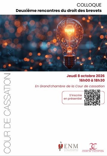 Deuxièmes rencontres du droit des brevets