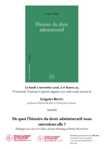 De quoi l'histoire du droit administratif nous entretient-elle ?