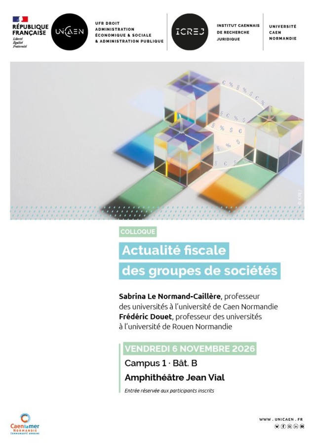 Actualité fiscale des groupes de sociétés
