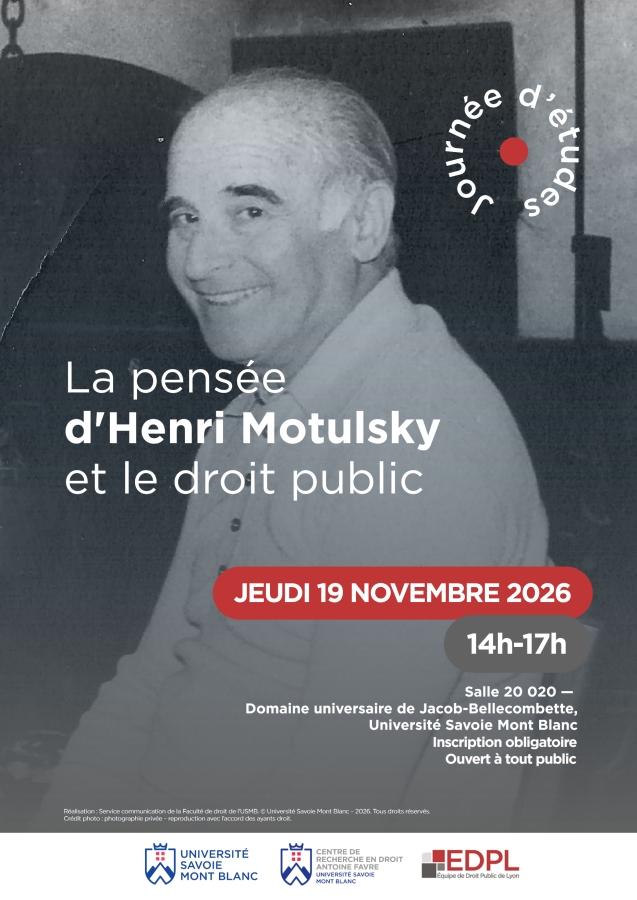 La pensée d’Henri Motulsky et le droit public