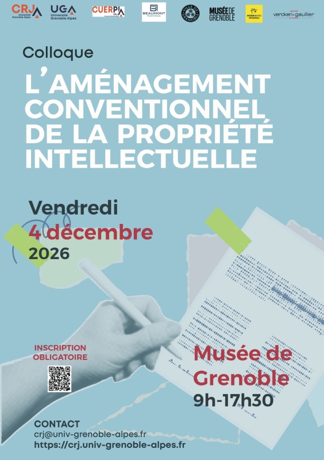 L'aménagement conventionnel de la propriété intellectuelle