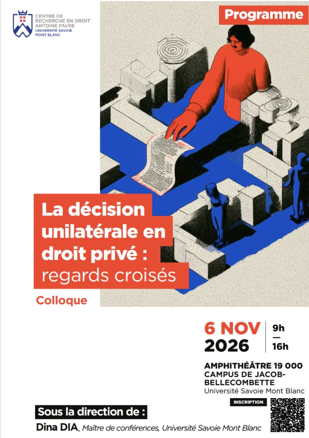 La décision unilatérale en droit privé : regards croisés