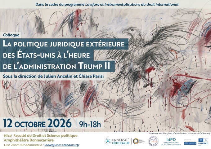 La politique juridique extérieure des États-Unis à l’heure de l’administration Trump II