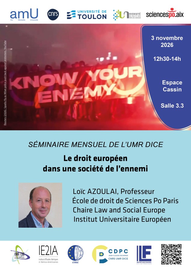Le droit européen dans une société de l'ennemi