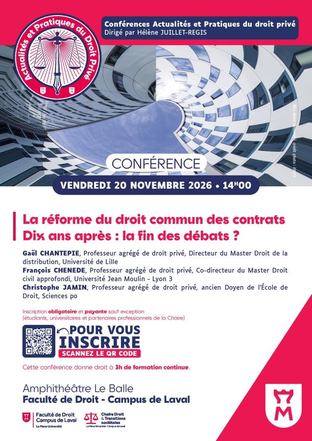 La réforme du droit commun des contrats