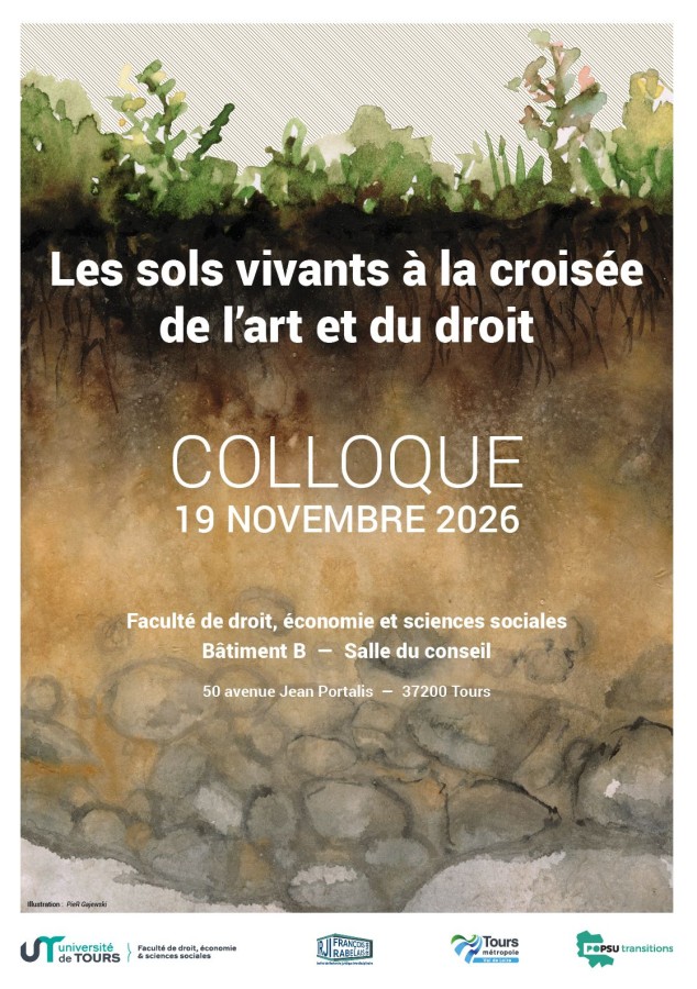 Les sols vivants à la croisée de l'art et du droit