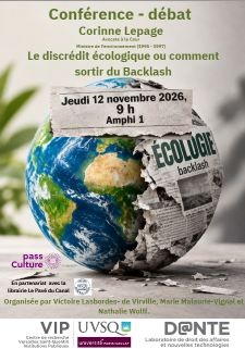 Le discrédit écologique ou comment sortir du Backlash