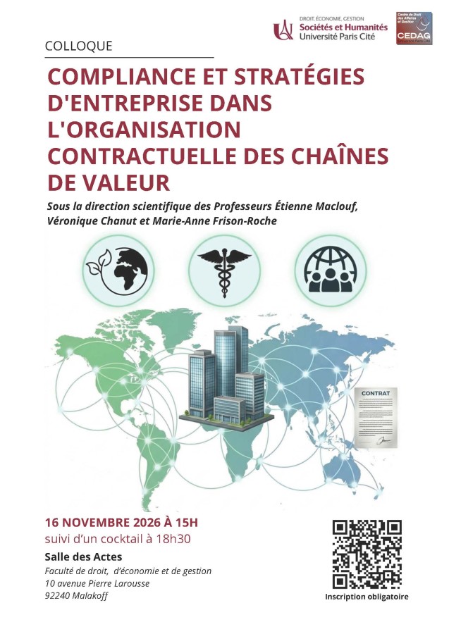 Compliance et stratégies d’entreprise dans l’organisation contractuelle des chaînes de valeur