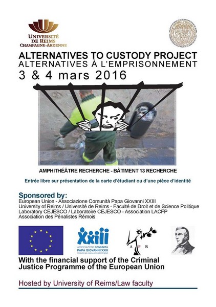Alternatives to Custody Project - Alternatives à l’emprisonnement